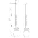Antriebskopf 3SE5000-0AR02 Federstab 138,5 mm Edelstahl...