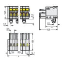 WAGO - 734-106/008-000 - 1-Leiter-Federleiste