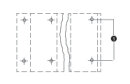 Doppelstock-Leiterplattenklemme 736-712 CAGE CLAMP 24-polig 2,5 mm²