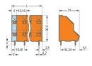 Doppelstock-Leiterplattenklemme 736-812 24-polig 2,5...