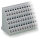 Dreistock-Leiterplattenklemme 737-108 CAGE CLAMP 24-polig 2,5 mm²