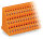 Dreistock-Leiterplattenklemme 737-406 CAGE CLAMP 18-polig 2,5 mm²