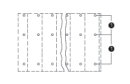 Dreistock-Leiterplattenklemme 737-708 CAGE CLAMP 24-polig 2,5 mm²