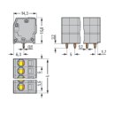 WAGO - 739-102/000-004 - Leiterplattenklemme