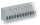 Leiterplattenklemme CAGE CLAMP 741-107 7-polig 2,5 mm² grau