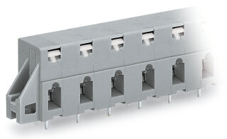 Leiterplattenklemme 741-522 CAGE CLAMP 2,5 mm² 2-polig grau