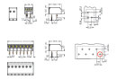 Leiterplattenklemme 744-303 PUSH WIRE 1,5 mm²...