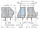 Leiterplattenklemme 745-1358 CAGE CLAMP 8-polig 6 mm² 10 mm Raster grau