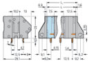Leiterplattenklemme 745-1402 CAGE CLAMP 6 mm²...