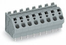 Leiterplattenklemme 745-159 CAGE CLAMP 9-polig 4 mm²...