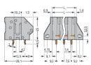 Leiterplattenklemme 745-303 CAGE CLAMP 6 mm² 3-polig...
