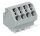 Leiterplattenklemme 745-3102 CAGE CLAMP 4 mm² 2-polig grau