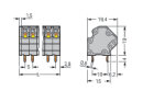 Leiterplattenklemme 745-3103 CAGE CLAMP 4 mm²...
