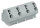 Leiterplattenklemme 745-3252 CAGE CLAMP 4 mm² 2-polig grau