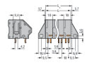 Leiterplattenklemme 745-503/006-000 CAGE CLAMP 16...