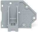 Abschlussplatte 745-540 grau Polyamid PA66 Reihenklemme