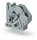 Anreihbare Leiterplattenklemme 745-811 CAGE CLAMP 4 mm² 7,5 mm grau