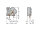 Anreihbare Leiterplattenklemme 745-811 CAGE CLAMP 4 mm² 7,5 mm grau