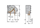 Anreihbare Leiterplattenklemme 745-873/006-000 16...