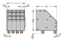 2-Leiter-Leiterplattenklemme 746-2312 Push-in CAGE CLAMP...