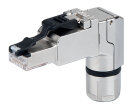 PROFINET-Stecker RJ-45 Cat. 6A gewinkelt 8-polig IDC