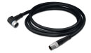 Sensor-/Aktorleitung M8 3-polig 1 m PUR halogenfrei...