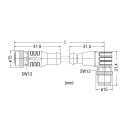 WAGO - 756-5402/050-020 - Sensor-/Aktorleitung