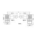 WAGO - 756-5404/030-010 - Sensor-/Aktorleitung