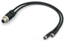 Sensor-Aktorleitung 756-5513 M8-Buchse M12A-Stecker...