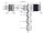 M12-Stecker 5-polig geschirmt Eindringtechnik 0,75–1,5 mm²