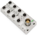 M12-Sensor-/-Aktorbox 757-164 6-fach 4-polig M23-Anschluss