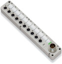 M8-Sensor-Aktorbox 757-343 4-fach 3-polig M16-Anschluss