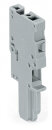 1-Leiter-Federleiste 769-101 CAGE CLAMP 4 mm² grau