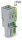 1-Leiter-Federleiste 769-103/000-036 CAGE CLAMP 4 mm² 3-polig grün-gelb