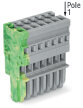 1-Leiter-Federleiste 769-107 CAGE CLAMP 4 mm²...