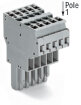 2-Leiter-Federleiste 769-125 CAGE CLAMP 4 mm²...