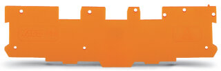 Abschluss- und Zwischenplatte 769-316 1,1 mm orange PA66