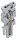 1-Leiter-Federleisten-Mittelmodul 769-502 CAGE CLAMP 4 mm² grau