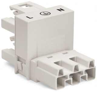 h-Verteiler WINSTA MIDI 770-684 3-polig Kodierung A weiß