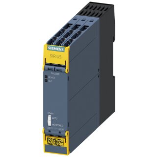 Siemens - 3SK1111-1AB30 - Sirius Sicherheitsschaltgeraet Std R3+1