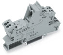 Relaissockel 788-100 1 Wechsler 15 mm grau Push-in
