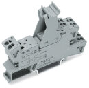Relaissockel 788-103 2 Wechsler 8 A 230 V grau