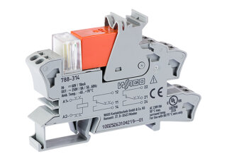Relaismodul 788-314 DC 60 V 2 Wechsler Push-in 8 A