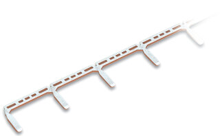 Kammbrücker 789-112 12-fach 16 A silberfarben
