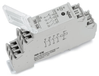 Relaismodul 789-552 AC/DC 24 V 4 Schließer 17,5 mm