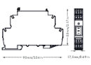 Schaltermodul 789-802 2-polig AC 250 V 16 A CAGE CLAMP