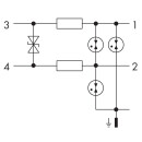 WAGO - 792-803 - Überspannungsschutzmodul für Signaltechn