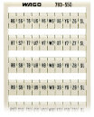 WMB-Beschriftungskarte 793-550 5 mm weiß bedruckt...