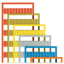 WMB-Beschriftungskarte 793-5501 orange 5–5,2 mm