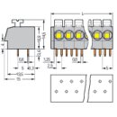 WAGO - 804-102 - Leiterplattenklemme